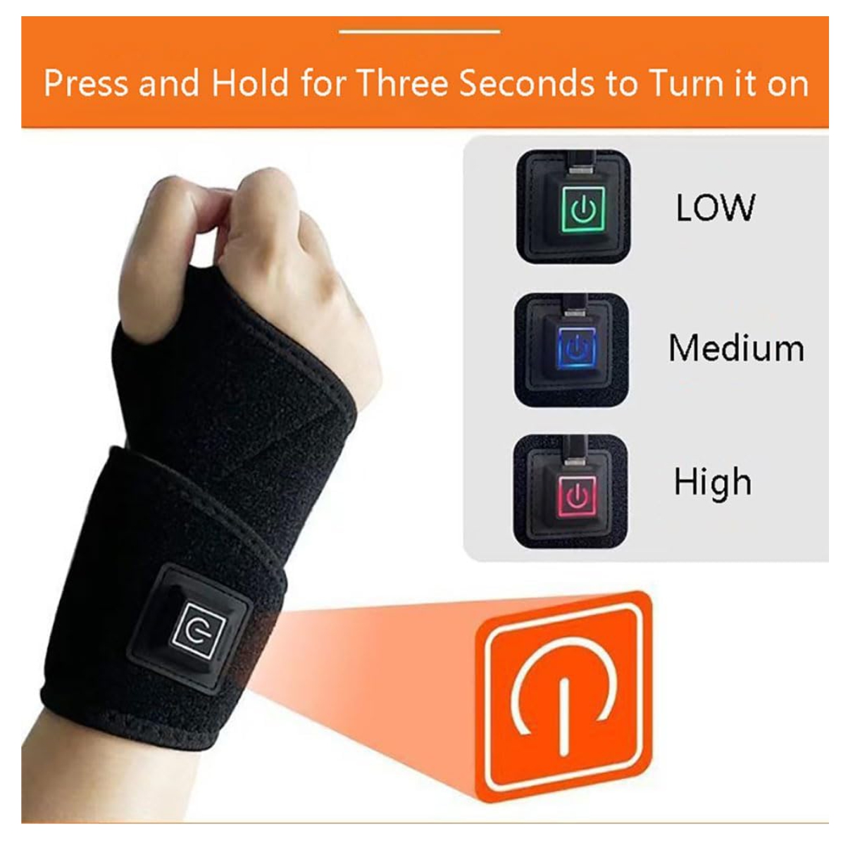 Miniatura 5 de Muñequera Electrica termica 3 niveles